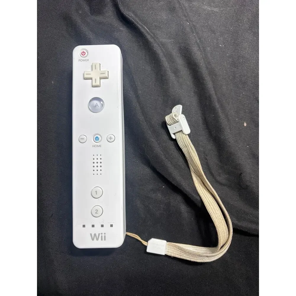Nintendo Wii Console White GameCube Compatible Bundle Cords Remote Sensor Tested